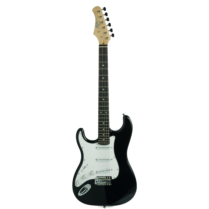 EKO S300 LH MANCINA CHITARRA ELETTRICA NERA