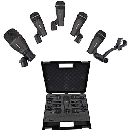 SAMSON DK705 KIT 5 MICROFONI BATTERIA