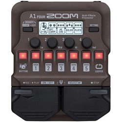 ZOOM A1 PEDALIERA EFFETTI PER CHITARRA E BASSO ACUSTICO, SAX, TROMBA, VIOLINO E ARMONICA