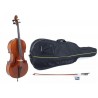 GEWA VIOLONCELLO ALLEGRO VC1 4/4 con borsa e arco in legno
