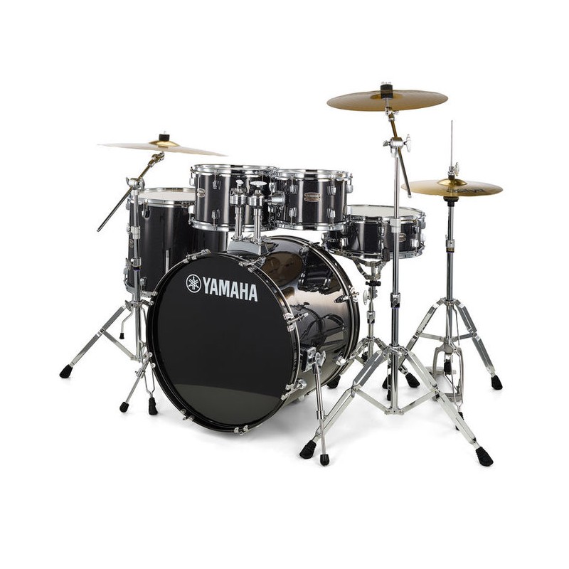 YAMAHA RYDEEN RDP2F5 BATTERIA COMPLETA NERA GLITTER YAMAHA RYDEEN RDP2F5 BATTERIA COMPLETA NERA GLITTER
