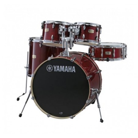 YAMAHA STAGE CUSTOM BIRCH BATTERIA COMPLETA BORDEAUX