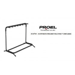 PROEL FC870N SUPPORTO UNIVERSALE 7 CHITARRE PIEGHEVOLE
