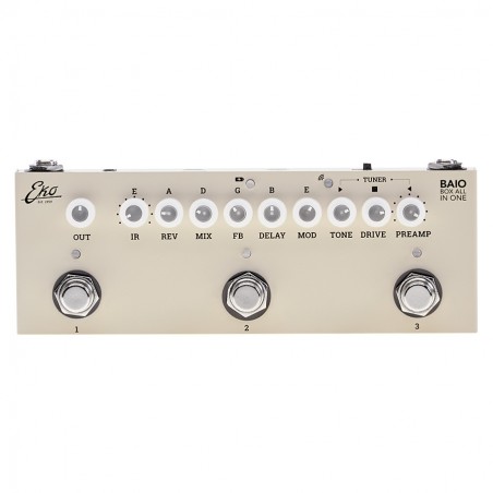 EKO BAIO BOX ALL IN ONE PEDALE MULTIEFFETTO PER CHITARRA CON IR INTEGRATI