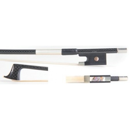 GEWA v.lino 4/4 carbonio nas.ebano+occhio crini nat.404300080