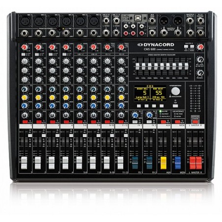 DYNACORD CSM600-3 MIXER 8 CANALI CON INTERFACCIA AUDIO USB 24-bit / 96kHz