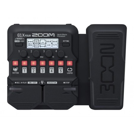 ZOOM G1X FOUR PEDALIERA EFFETTI PER CHITARRA