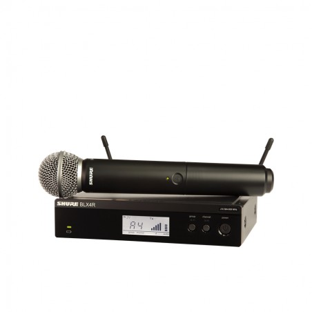 SHURE BLX24RE/SM58 RADIOMICOROFNO PALMARE UHF