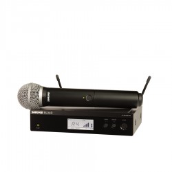 SHURE BLX24RE/PG58 RADIOMICOROFNO PALMARE UHF