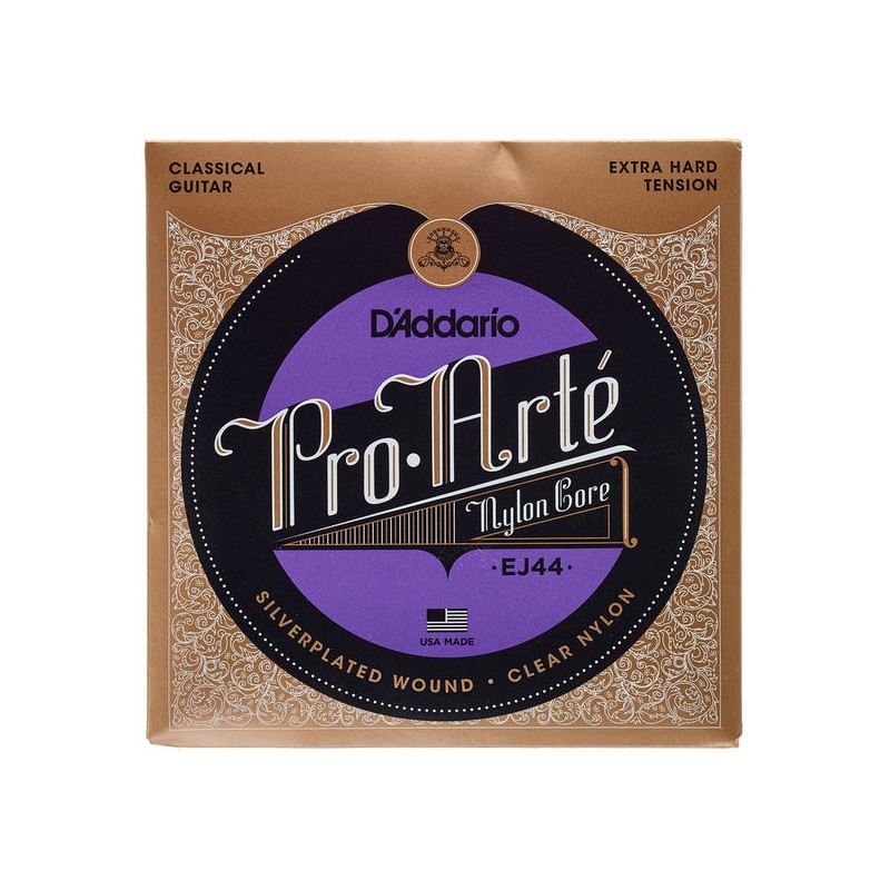 D\'ADDARIO PRO ARTE\' EJ44(10) CORDIERA IN NYLON PER CHITARRA CLASSICA EXTRA HARD TENSION