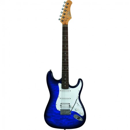 EKO S350 CHITARRA ELETTRICA SEE THU BLUE QUILT