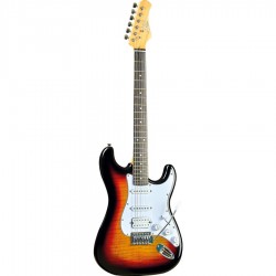 EKO S350 CHITARRA ELETTRICA SUNBURST FLAMED