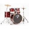 TAMBURO T5S20BSSK  BATTERIA ACUSTICA COMPLETA ROSSA SPARKLE