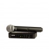 SHURE BLX24E/PG58 RADIOMICOROFNO PALMARE UHF