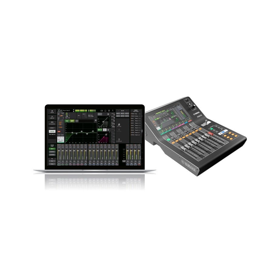 Copripolvere Personalizzato Per Mixer Digitale Yamaha DM3-D Con Ricamo - Customcovers4ucom