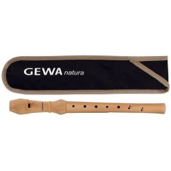 GEWA FLAUTO(12) SOPRANO IN LEGNO IN DO NATURAL dit.barocca