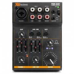 POWER DYNAMIC PDM-D301BT MIXER 3 CH + EQ+ BT