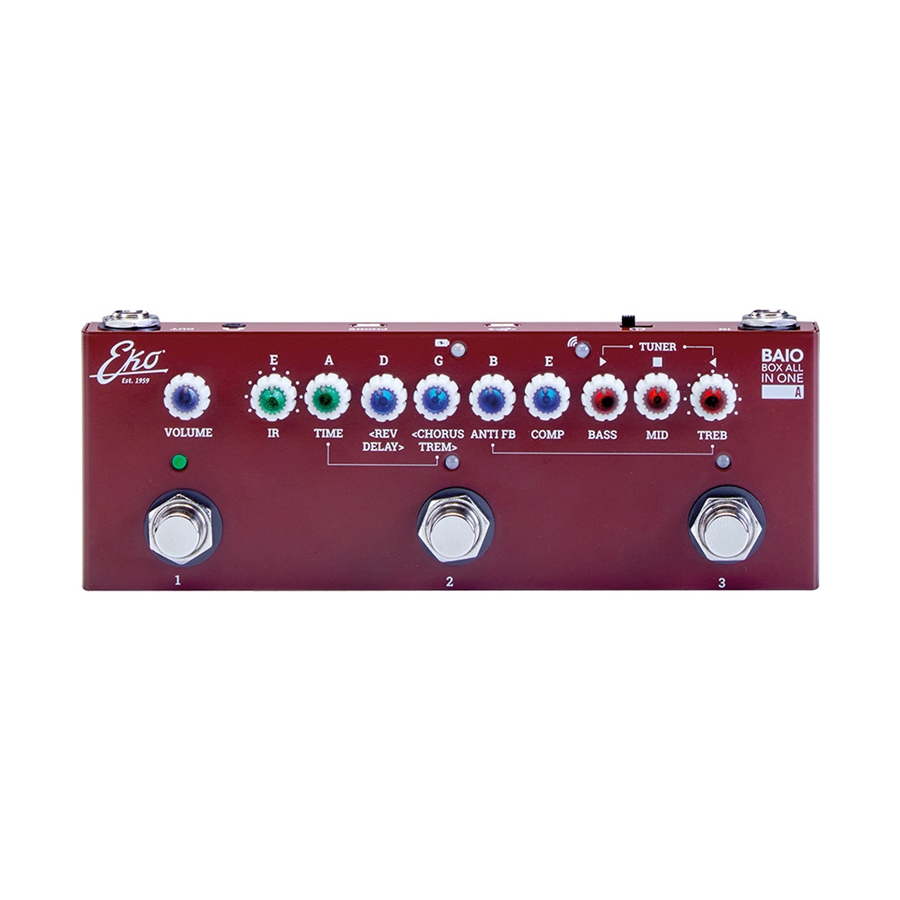 JAM Pedals Waterfall Bass - Pedale Effetti Analogico Per Basso, Chorus/Coro Usato Mint - Foto 2