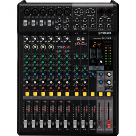 YAMAHA MG12X MIXER 12 CANALI CON ALIMENTAZIONE PHANTOM ED EFFETTI