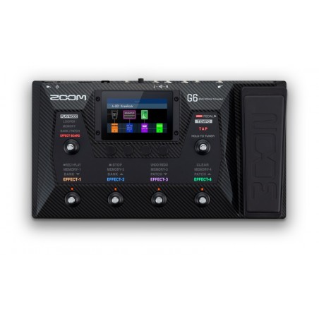 ZOOM G6 PEDALIERA EFFETTI PER CHITARRA