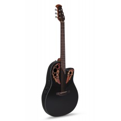 OVATION BLACK CE44-RR G CELEBRITY ELITE NERA