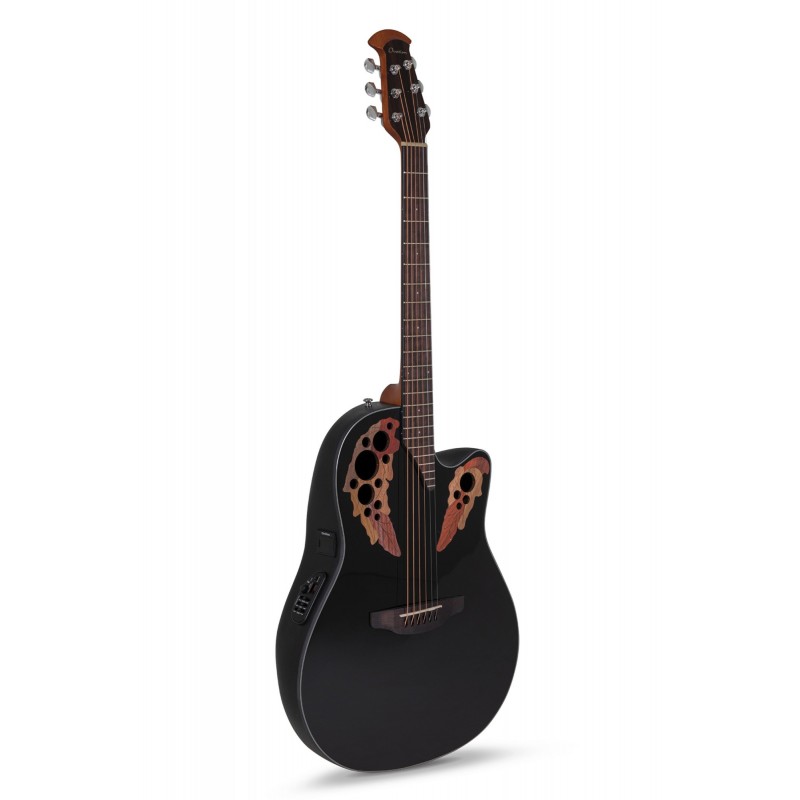 OVATION BLACK CE44-RR G CELEBRITY ELITE NERA OVATION BLACK CE44-RR G CELEBRITY ELITE NERA