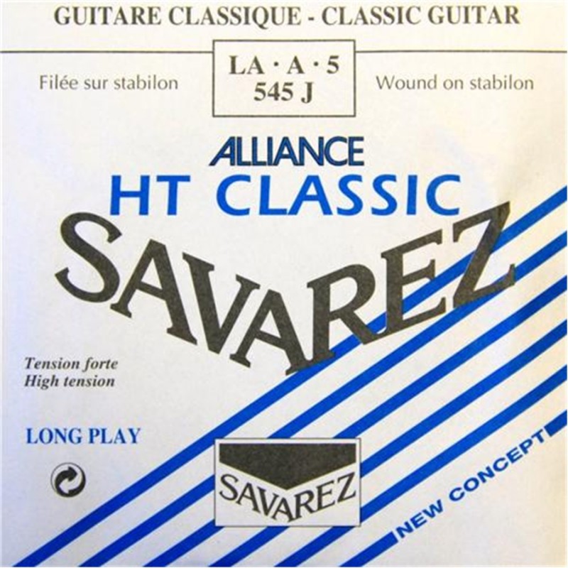 SAVAREZ 545J CORDA LA PER CHITARRA CLASSICA TENSIONE FORTE