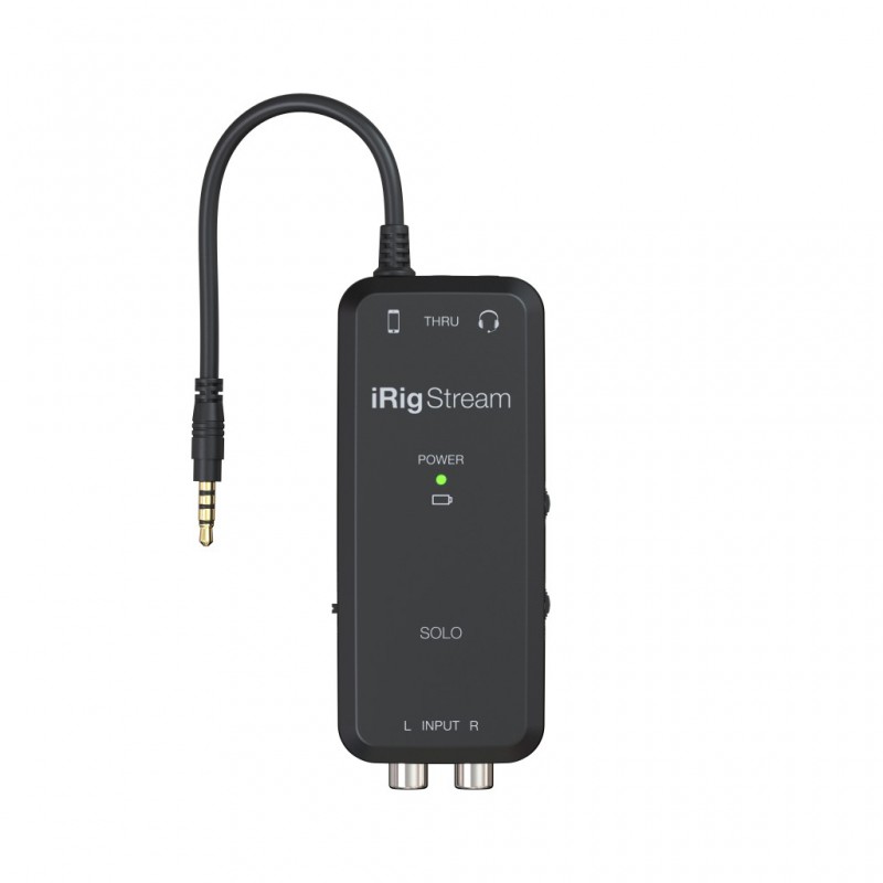 IK MULTIMEDIA IRIG STREAM SOLO INTERFACCIA AUDIO PER LO STREAMING