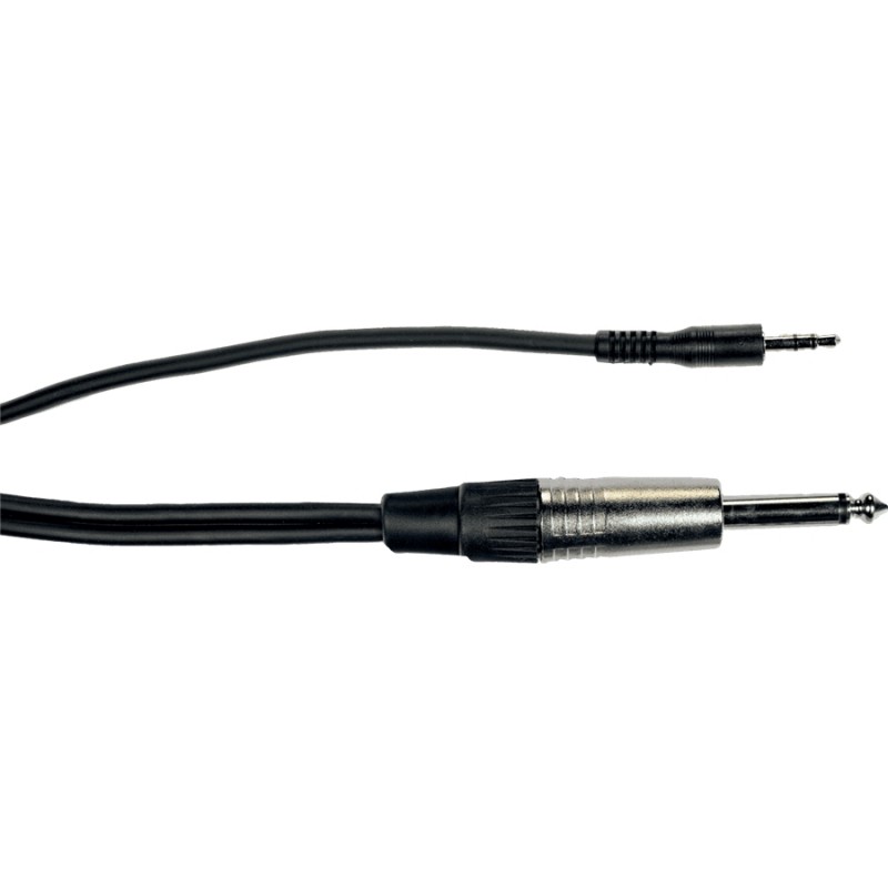 YELLOW CABLE K11-3 CAVO PIN STEREO JACK MONO 3 MT.
