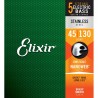 ELIXIR 14777 MUTA CORDE PER BASSO 5 CORDE 45-130