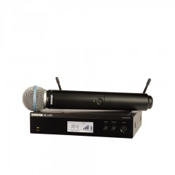 SHURE BLX24RE/BETA 58A RADIOMICROFONO PALMARE