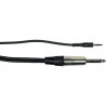 YELLOW CABLE K13-3 JACK MONO 6,3 PIN MONO 3,5 3 MT