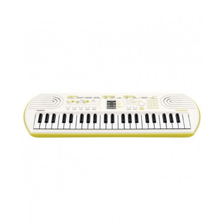 CASIO SA80 TASTIERA 44 TASTI MINI BIANCA / GIALLO LIMONE