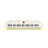 CASIO SA80 TASTIERA 44 TASTI MINI BIANCA / GIALLO LIMONE