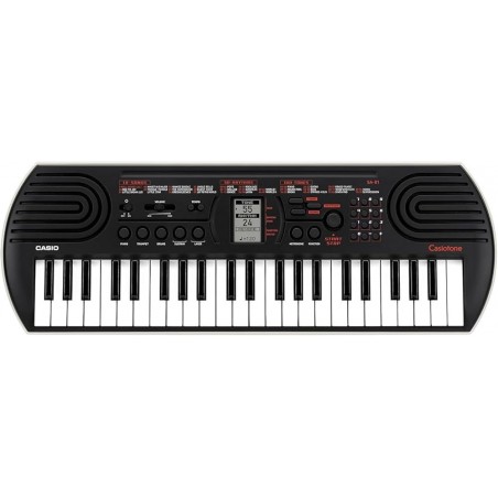 CASIO SA81 TASTIERA 44 TASTI MINI NERA / GRIGIA