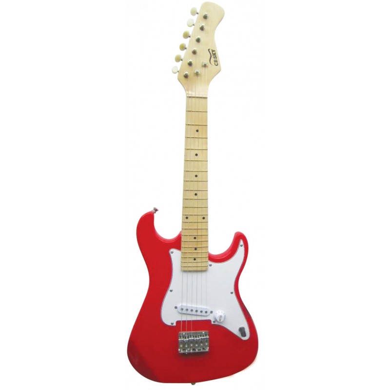MAXINE STV125R CHITARRA ELETTRICA 3/4 ROSSA CON CUSTODIA E TRACOLLA