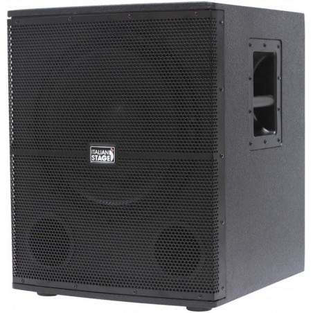 ITALIAN STAGE S115A SUBWOOFERAMPLIFICTO 700W IN LEGNO