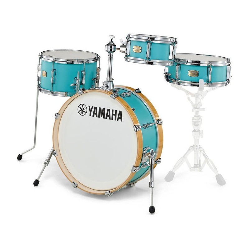 Yamaha Stage Custom Hip Shell Set Matte Surf Green SBP0F4HMSG Yamaha Stage Custom Hip Shell Set Matte Surf Green SBP0F4HMSG