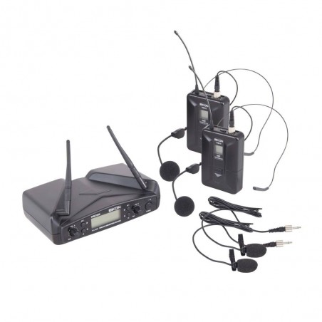 EIKON WM700DH  DOPPIO RADIOMICROFONO HEADSET