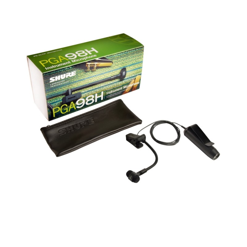 SHURE PGA98H XLR MICROFONO A CONDENSATORE CARDIOIDE PER FIATI E PERCUSSIONI - CONNETTORE XLR SHURE PGA98H XLR MICROFONO A CONDENSATORE CARDIOIDE PER FIATI E PERCUSSIONI - CONNETTORE XLR