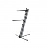 DIE HARD DHKS10BK STAND PER PIANO/TASTIERA SILVER