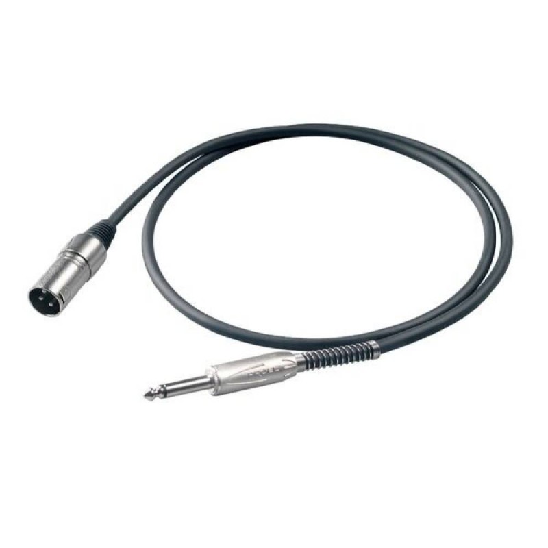 PROEL BULK220LU1 CAVO JACK 6,3 A KANNON 1 MT