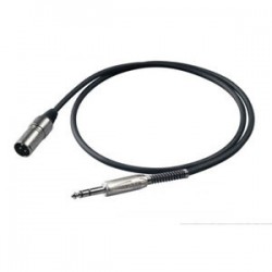 PROEL BULK230LU2 CAVO JACK STEREO KANNON MASCHIO 2 MT