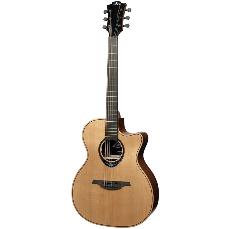 LAG Bluewave Tbw2ace Chitarra Acustica Smart Auditorium Cutaway LAG Bluewave Tbw2ace Chitarra Acustica Smart Auditorium Cutaway