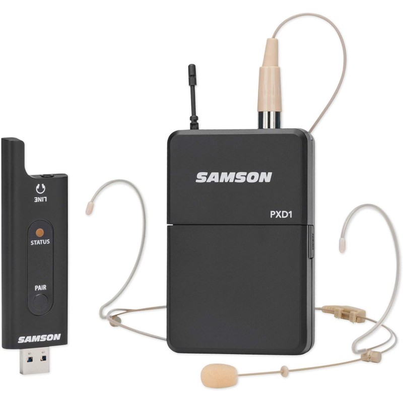 SAMSON XPD2 HEADSET RADIOMICROFONO ARCHETTO USB