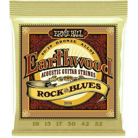 ERNIE BALL 2008 ROCK & BLUES MUTA PER ACUSTICA 010-052