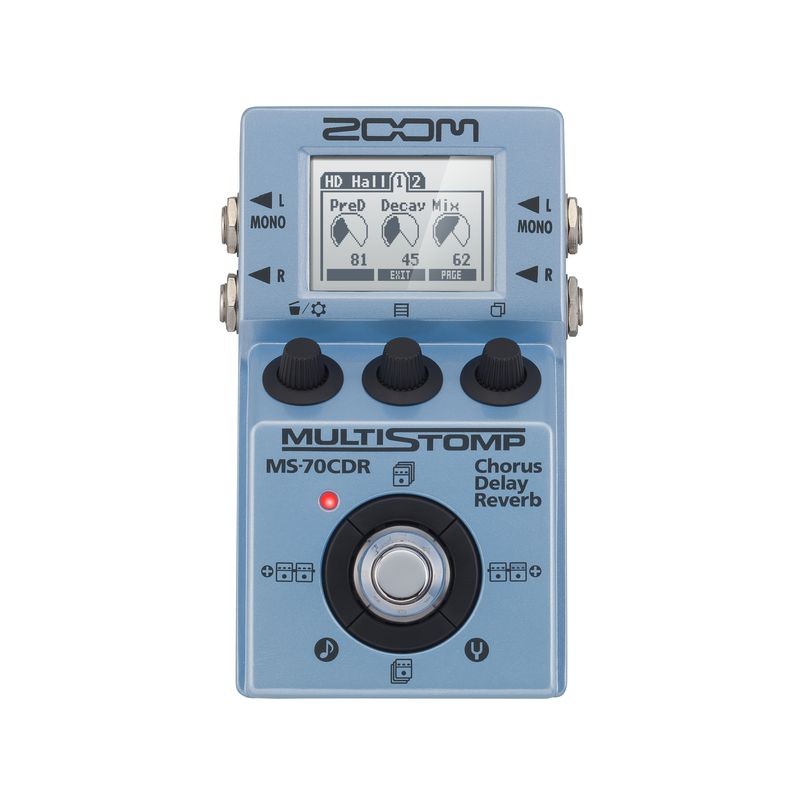 ZOOM MS 70CDR+ MULTIEFFETTO A PEDALE PER CHITARRA