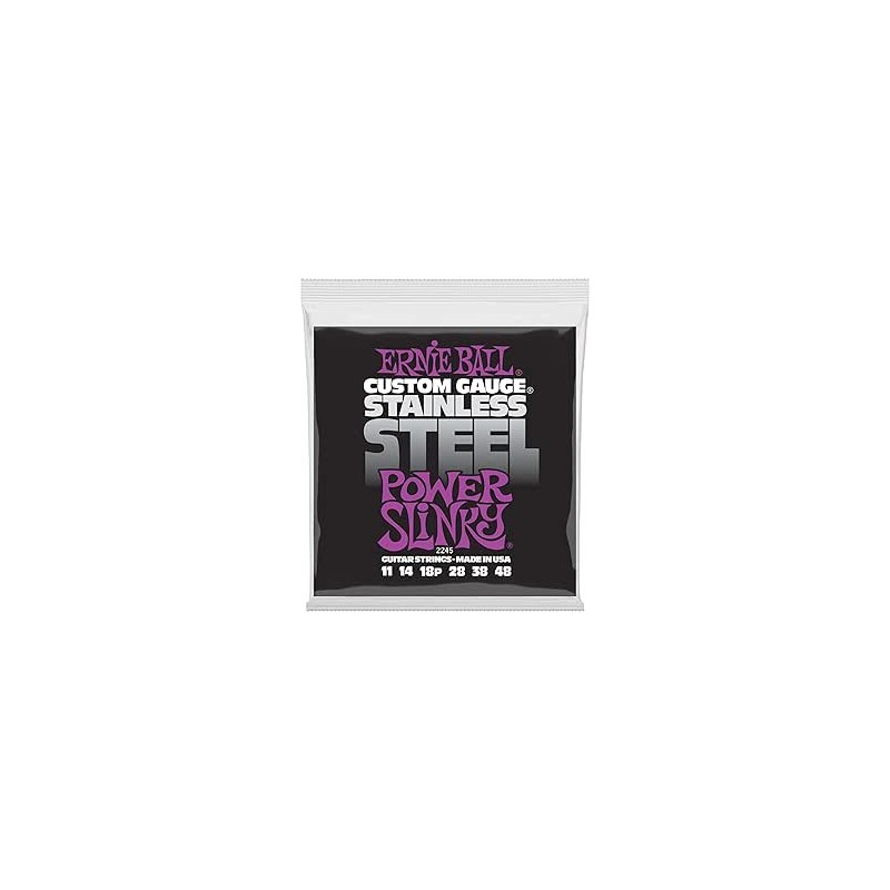 ERNIE BALL 2245 POWER SLINKY CORDE PER CHITARRA ELETTRICA 11-48
