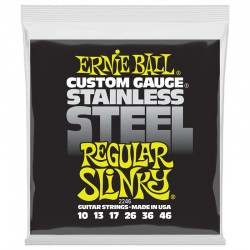 ERNIE BALL 2246 regular SLINKY CORDE PER CHITARRA ELETTRICA 10-46
