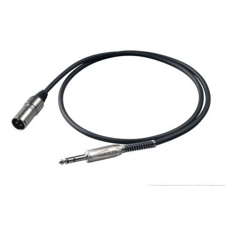 PROEL BULK230LU5 CAVO JACK STEREO KANNON MASCHIO 5 MT